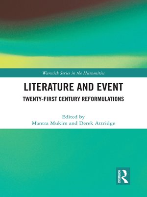 cover image of Literature and Event